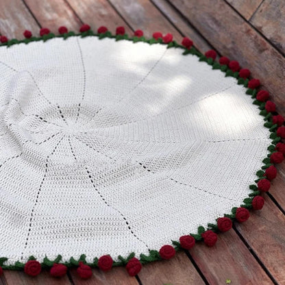 Lovers 'Wrapped In Bloom' Rose Bouquet Blanket